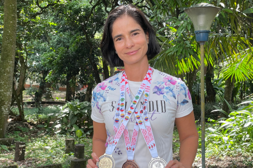 Elizabeth Vivas, la profe que representó a Colombia en atletismo