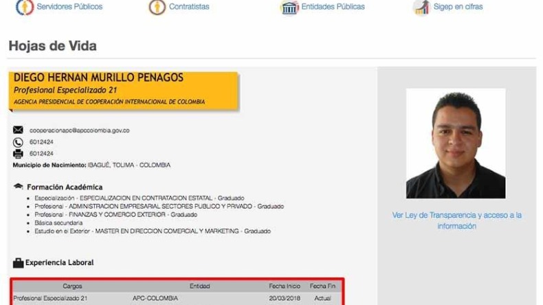 El Alcalde de Purificación que renunció por problemas familiares consiguió nuevo empleo en Bogotá