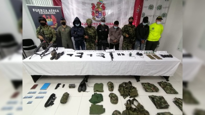 Capturaron a cabecilla del frente Ismael Ruiz de las disidencias de las Farc en Tolima
