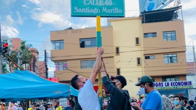 Santiago Murillo: así fue bautizada simbólicamente la carrera Quinta con calle 60 de Ibagué 