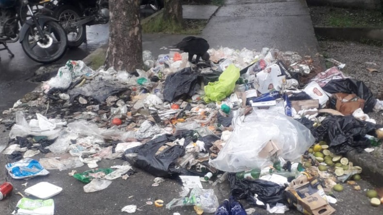 'Zona G' de Ibagué amaneció convertida en un basurero: denuncian ciudadanos