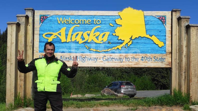 Un viaje hasta Alaska en motocicleta: esta es la historia del ibaguereño que recorrió América sobre dos ruedas