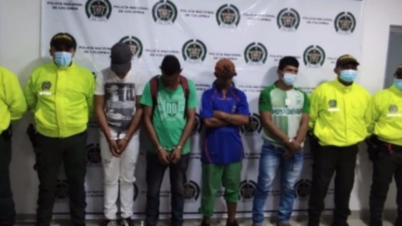 Cárcel para integrantes de banda criminal dedicada al tráfico de estupefacientes en Mariquita