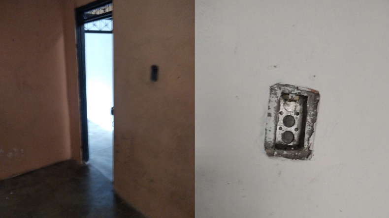 Hasta el inodoro y las puertas se robaron de dos casas que recientemente habían deshabitado en El Espinal