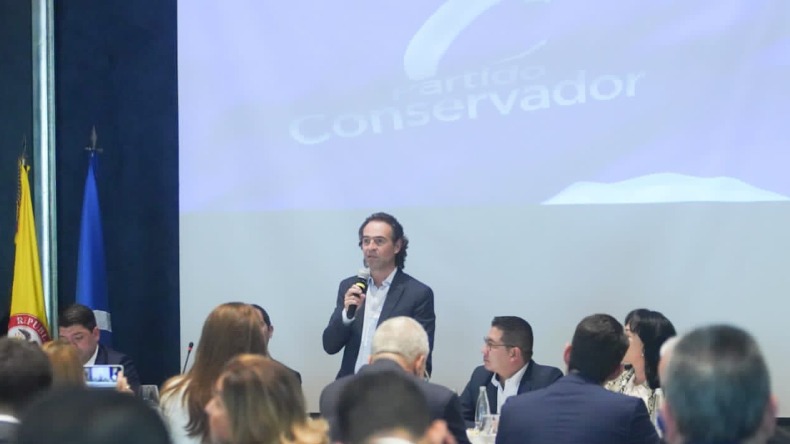 Conservadores aterrizaron en la campaña a la presidencia de Federico Gutiérrez