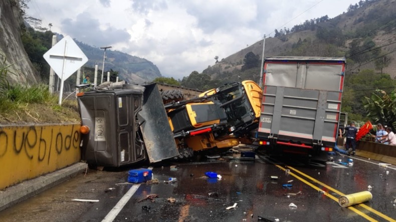 Grave accidente en Cajamarca: camión se habría quedado sin frenos