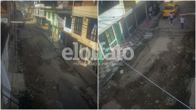 Todas las calles de Terrazas del Tejar están en mal estado: denuncian habitantes del sector