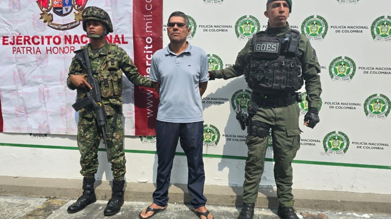 Cabecilla del ELN fue capturado en Cajamarca