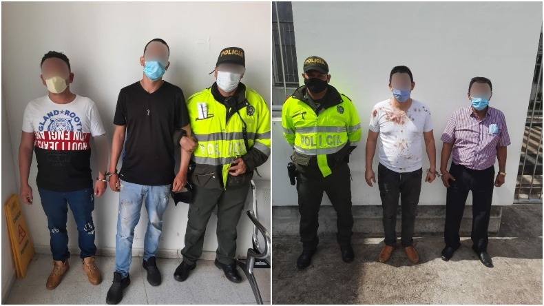 Capturados cuatro hombres que protagonizaron una riña en el barrio Entre Ríos de Ibagué