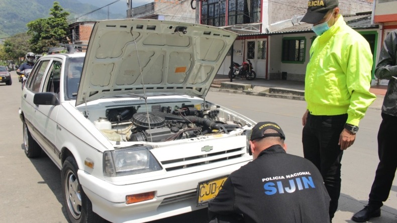 Policía de Ibagué recuperó tres vehículos que habían sido robados en Bogotá