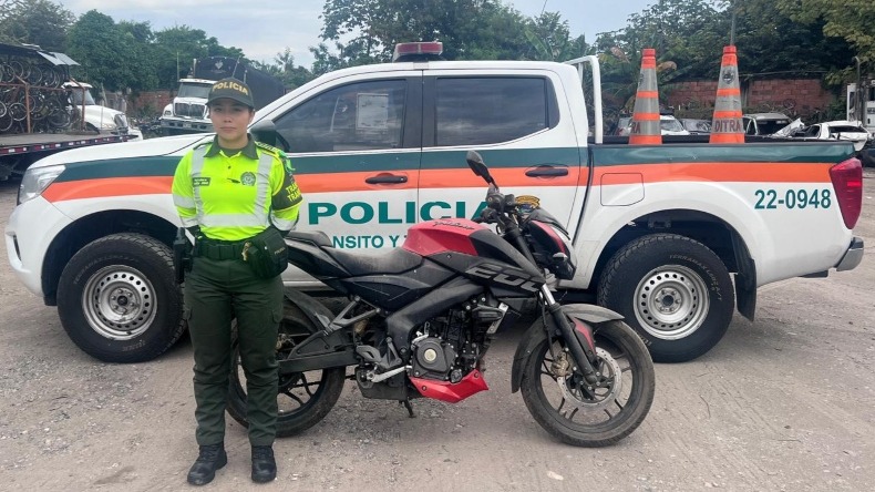 En cuatro municipios del Tolima, autoridades recuperaron un automóvil y tres motocicletas robados