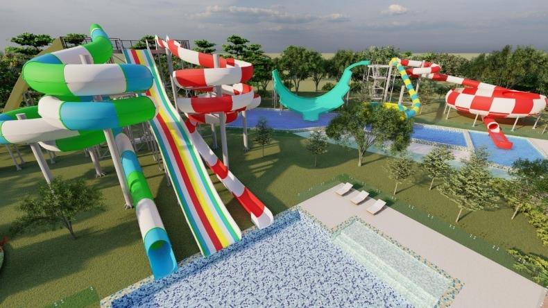 Toboganes, piscina de olas y mirador de 360º: algunas remodelaciones del centro recreacional Lagos Club de Comfatolima