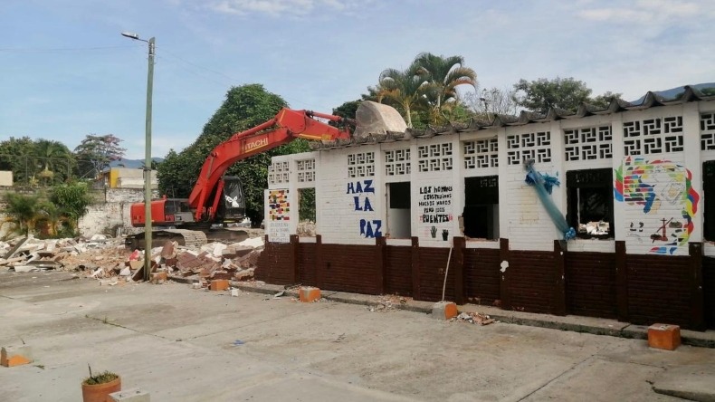 Alcaldía inició reconstrucción del colegio San José de Ibagué