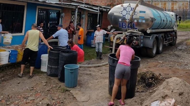 Ibal propone alternativa provisional para escasez de agua en la comuna Nueve