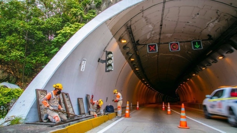 Iniciaron cierres viales en el túnel Sumapaz de Melgar por obras de mantenimiento