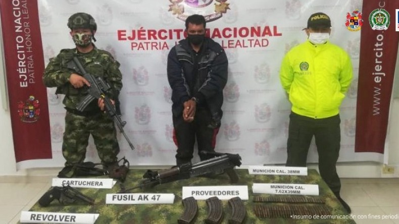 Condenado cabecilla del frente Ismael Ruiz de las disidencias de las FARC