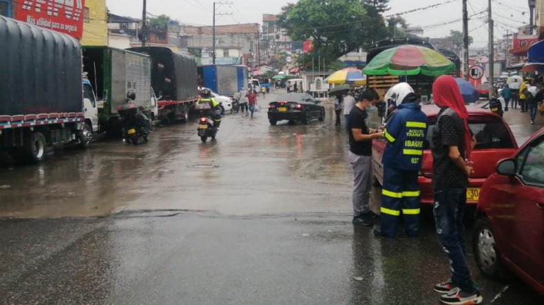 Autoridades atendieron más de 20 emergencias a causa de las fuertes lluvias en Ibagué