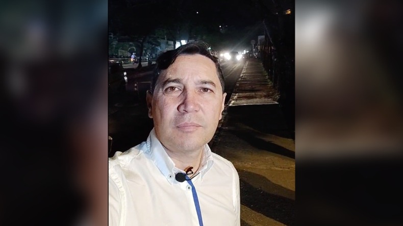 "De día o de noche, sin importar la hora, trabajamos para cambiarle la cara a las vías de Ibagué": alcalde Hurtado 