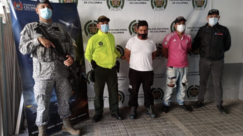 A prisión dos hombres señalados de robar a mano armada en Melgar 