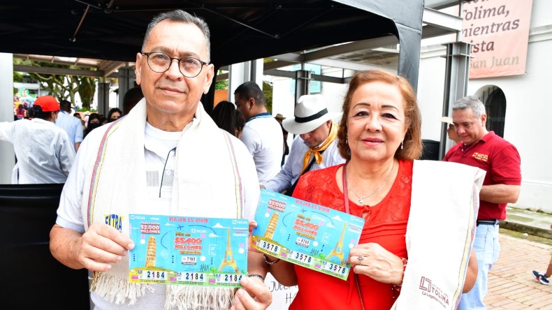 Lotería del Tolima ascenderá premio de las aproximaciones a más de $3.120 millones qwdfht