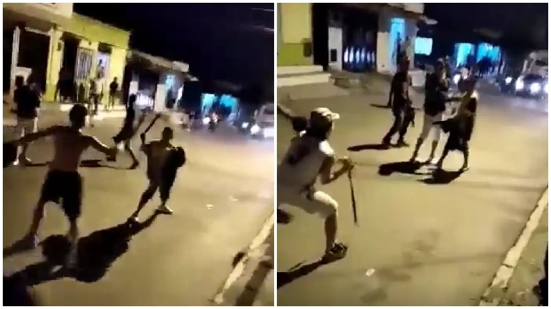 Jóvenes se enfrentaron con machete en mano en el barrio La Gaviota de Ibagué