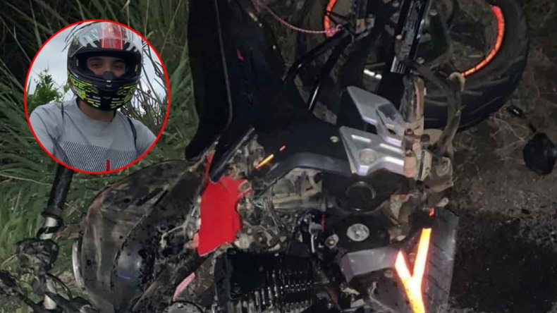 Motociclista falleció durante los piques ilegales en la vía al aeropuerto Perales 