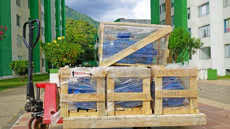 Construcciones JF entregó cuatro motobombas para mejorar servicio de agua en Alminar Samoa