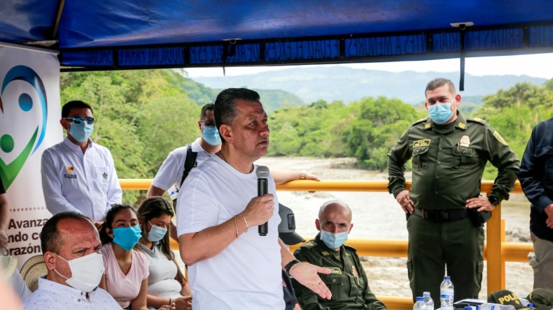 Gobernador Orozco pide la salida del comandante de la Policía en el Tolima por malos resultados