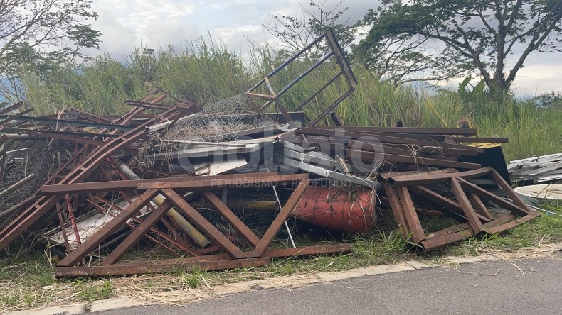 Deportistas denuncian exceso de escombros y falta de seguridad en algunas zonas del Parque Deportivo de Ibagué