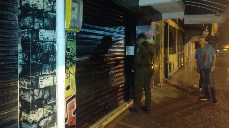 Por incumplir niveles de ruido, tres bares fueron cerrados temporalmente en Ibagué