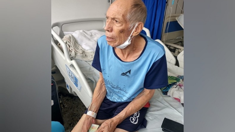 Hombre de 78 años fue abandonado en el Hospital Federico Lleras Acosta de Ibagué