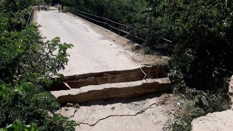 Obras del puente que comunica a Ambalema con Palobayo aún sin pronta solución 