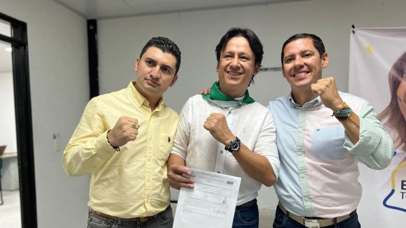 Renzo García es oficialmente candidato a la Alcaldía de Ibagué, con apoyo de verdes y Liberales