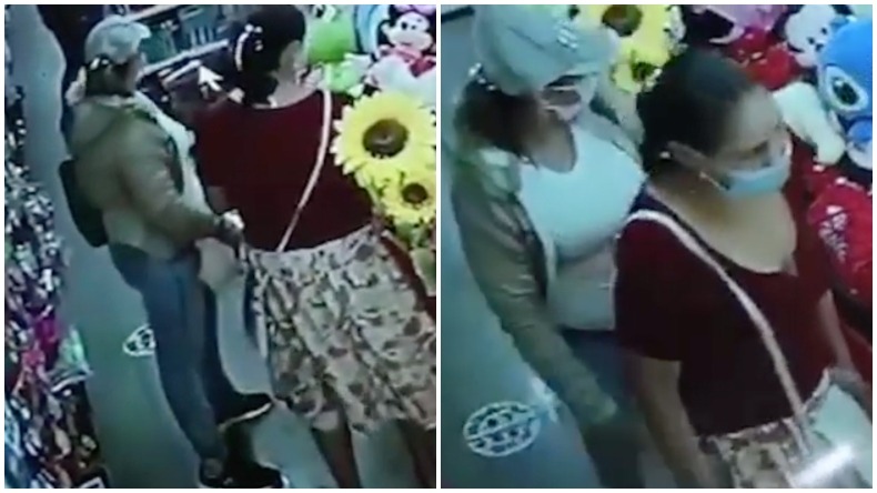 En video: mujeres hurtaron dos peluches de un establecimiento comercial en Ibagué