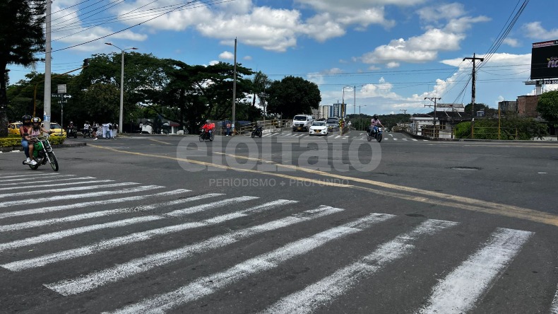 Taxistas levantaron el bloqueo vial en la calle 60 con carrera Quinta de Ibagué