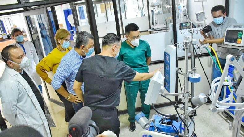 Hospital Federico Lleras inaugura sistema que permitirá mejorar la respiración a pacientes con COVID -19
