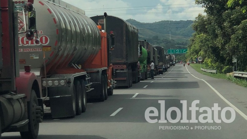 Congestiones vehiculares en Ibagué ante la reapertura de la vía al Alto de La Línea