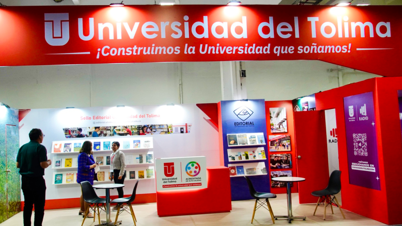 Visite el stand de la Universidad del Tolima en la Feria del Libro 