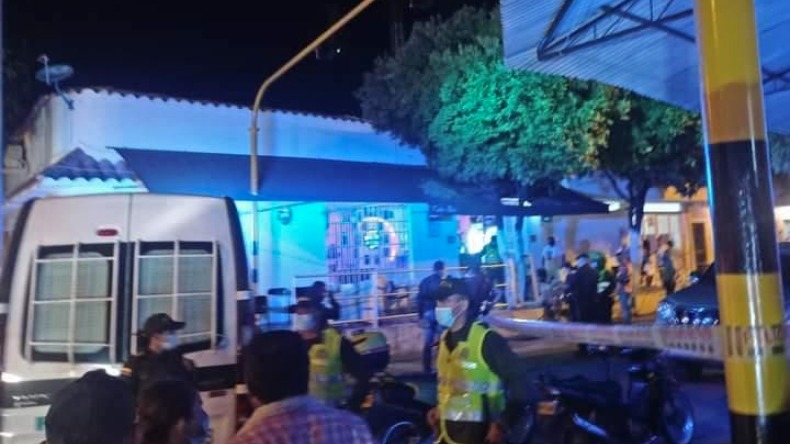 Un muerto y un herido tras ataque sicarial en El Espinal 
