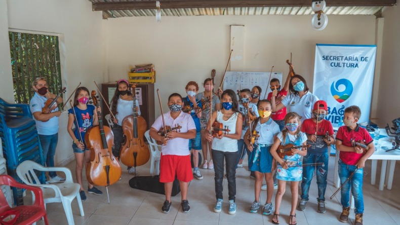 Niños y jóvenes de Ibagué podrán aprender artes plásticas y música con los talleres de Sinfarte