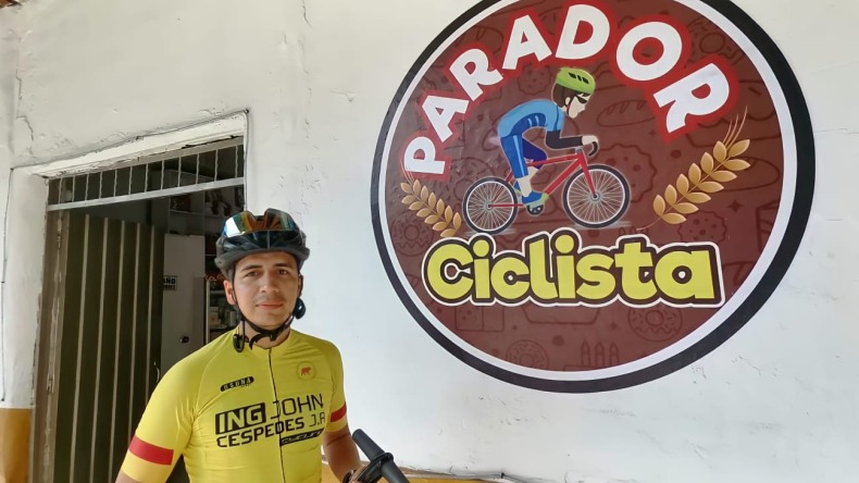 John Céspedes: el ciclista que vio una oportunidad de emprendimiento en el solitario Gualanday