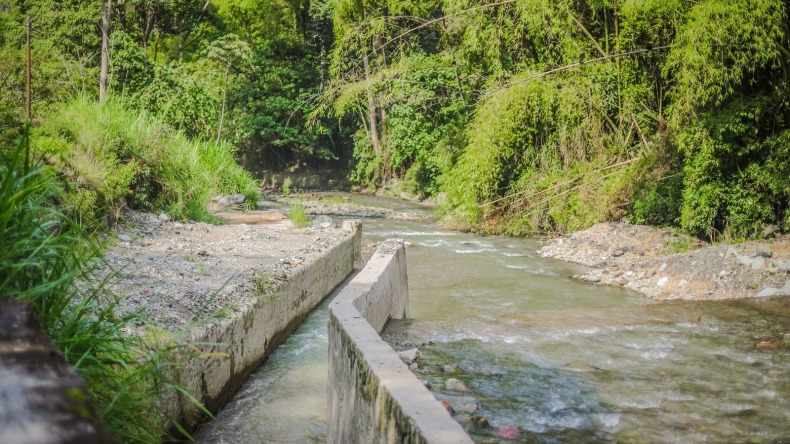 Quebrada Cay tiene una reducción del 40% de su caudal 