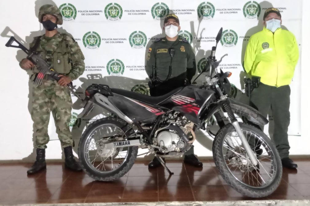Continúa la recuperación de motocicletas robadas en el Tolima