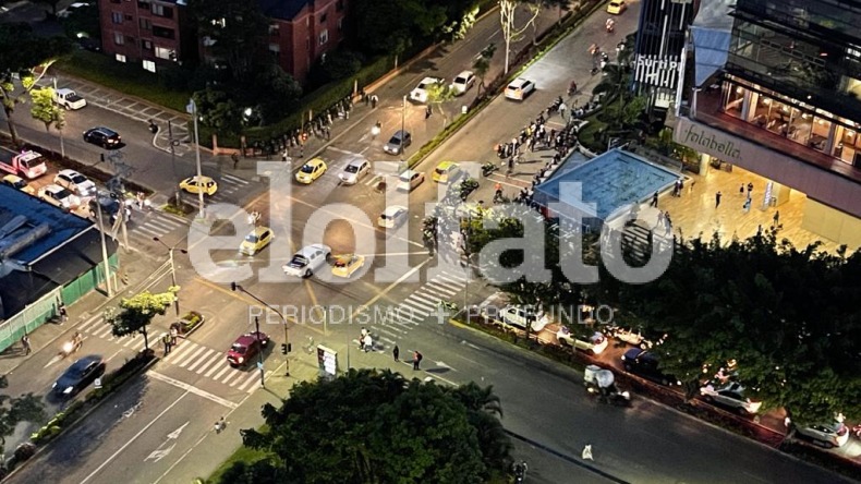 Policía recuperó movilidad en la avenida Guabinal con calle 60