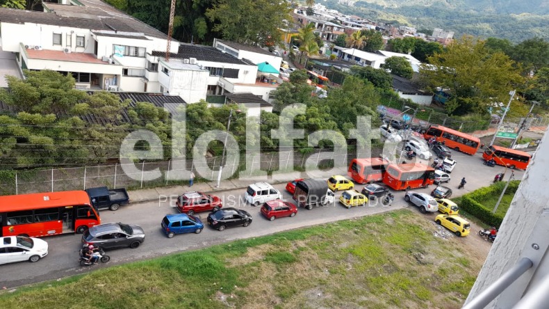 Prepárese para la congestión vial de este mediodía por la Vuelta a Colombia 