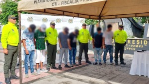 Desarticularon banda delincuencial en el sur del Tolima