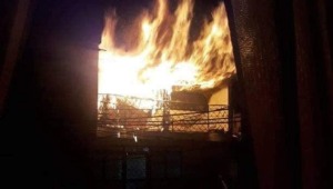 Voraz incendio en una casa del barrio Tulio Varón en Ibagué