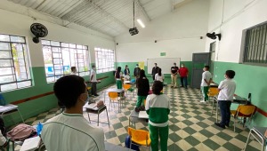 Ibagué es referente nacional por buenos resultados en retorno a colegios públicos 