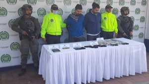Judicializados dos presuntos integrantes del ELN que movían armas hacia el Tolima y centro del país