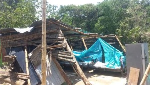 Fuertes lluvias dejaron 20 familias damnificadas en Purificación